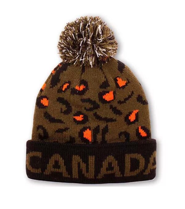 LC-13 Jacquard Leopard Knitting Hat - Image 4